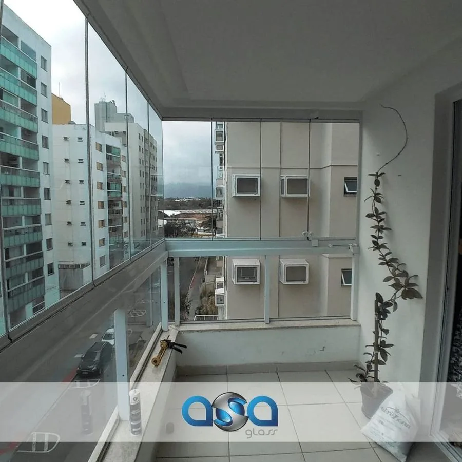 Varanda em prédio residencial
